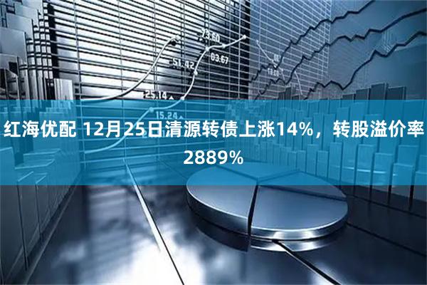 红海优配 12月25日清源转债上涨14%，转股溢价率2889%