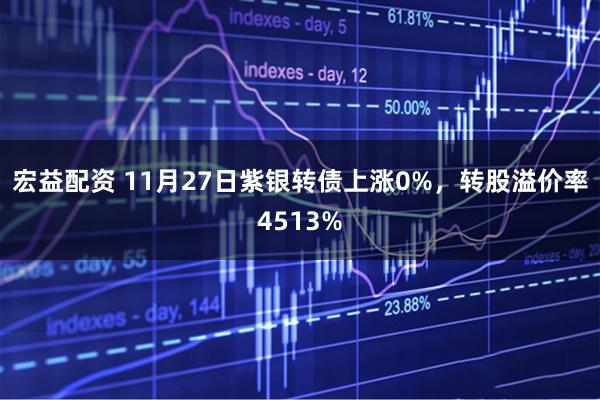 宏益配资 11月27日紫银转债上涨0%，转股溢价率4513%