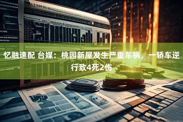 忆融速配 台媒：桃园新屋发生严重车祸，一轿车逆行致4死2伤